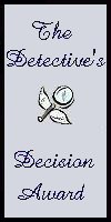 the detective's decision award